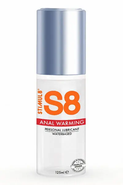 Lubrifiant anal chauffant 125ml - Stimul8