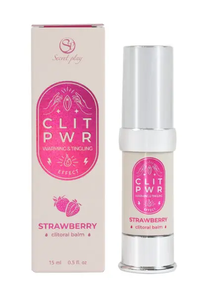 Baume pour clitoris Clit PWR Fraise - Secret Play