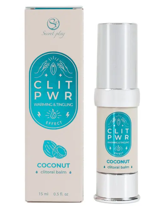 Baume pour clitoris Clit PWR noix de Coco - Secret Play 1 Baume pour clitoris Clit PWR noix de Coco - Secret Play