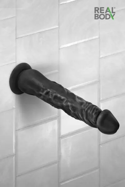 Gode réaliste Real Justin 21 cm noir - Real Body 2 Gode réaliste Real Justin 21 cm noir - Real Body