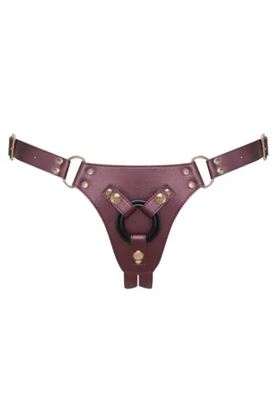 Harnais Generous aubergine - Strap On Me 4 Harnais Generous aubergine - Strap On Me