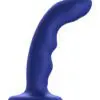 Vibro Tapping Dildo Wave bleu - Strap On Me