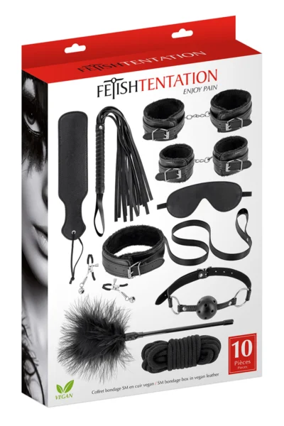 Coffret Bondage SM 10 pièces - Fetish Tentation - Video