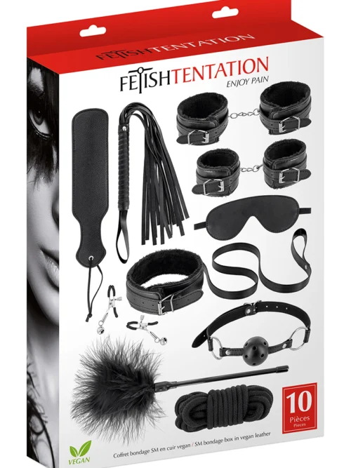 Coffret Bondage SM 10 pièces - Fetish Tentation - Video