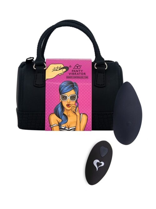 Stimulateur Télécommandé Panty Vibe Noir - FeelzToys