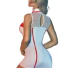 Costume Infirmière Sexy 4 Pièces - J Lingerie - Liberté Sensuelle