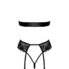 Ensemble Bondage Black Set Kiss 244 - Noir Handmade
