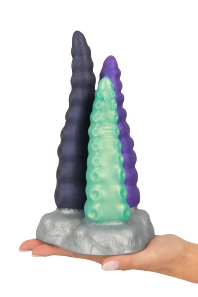 Gode Triple Tentacle - Beasty Cocks Autre angle Gode Triple Tentacle - Beasty Cocks