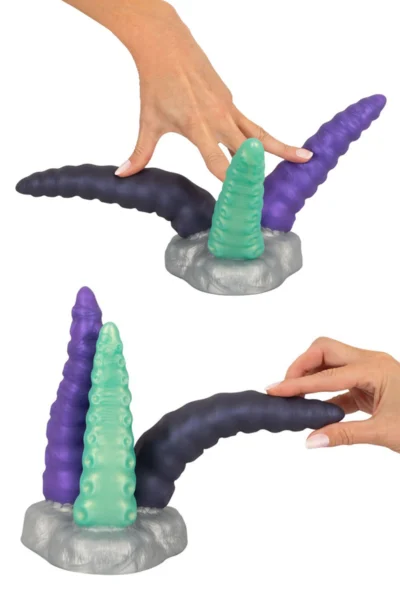 Gode Triple Tentacle - Beasty Cocks Détails du gode Gode Triple Tentacle - Beasty Cocks