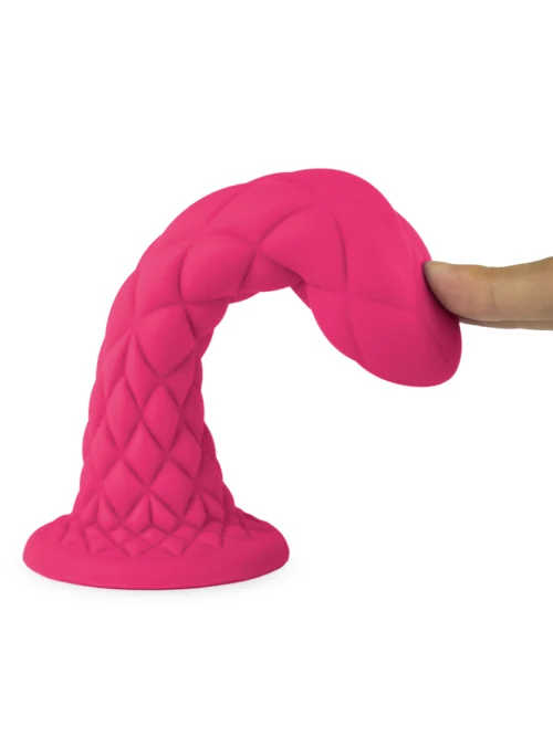 Gode Dreamy Rose - Fantasy Line - Silexd - Godemichet ventouse