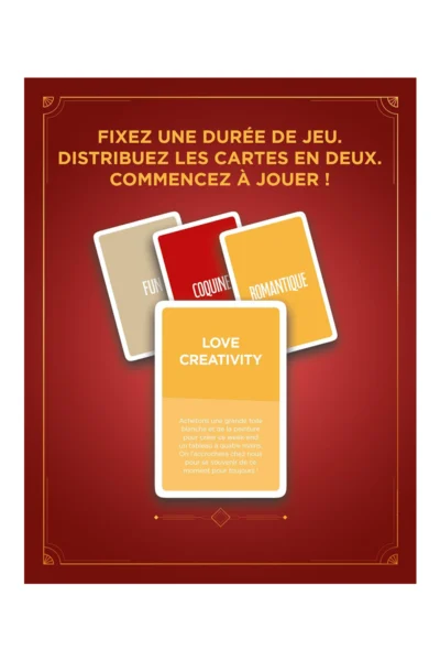 Challenges - Carta Sutra - Jeux érotique pour duo