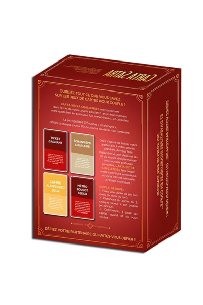 Challenges - Carta Sutra - Liberté Sensuelle