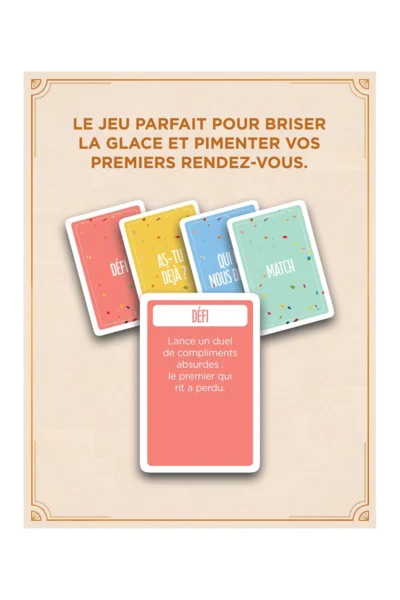 Premier Date - Carta Sutra - Jeu de carte coquin Premier Date - Carta Sutra - Jeu de carte coquin
