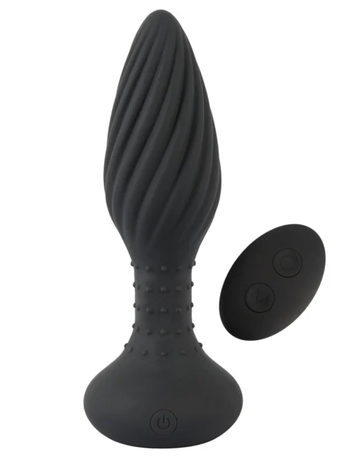 Plug Anal Vibrant et Rotatif Télécommandé - Anos