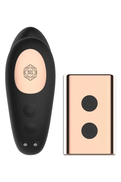 Vibromasseur pour Couples C-Shape - Rosy Gold - Sex-toy couples