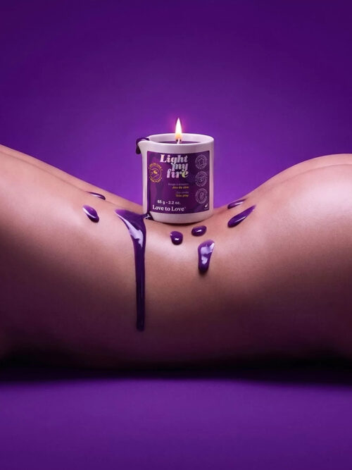 Bougie Light My Fire - Love to Love - Sex-shop en ligne