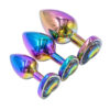 3 Plugs Anaux Coeur Crystal Heart - DIK - Plug anal 3 Plugs Anaux Coeur Crystal Heart - DIK - Plug anal